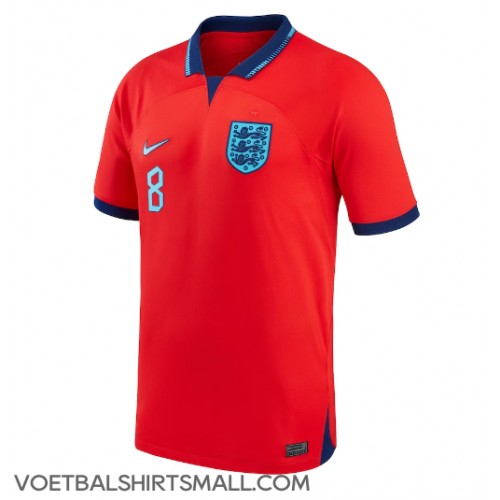 Engeland Jordan Henderson #8 Voetbalkleding Uitshirt WK 2022 Korte Mouwen